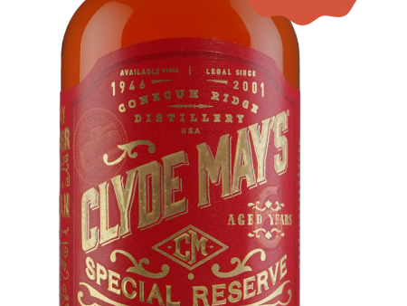 Clyde May s Special Reserve 6 Yr Straight Bourbon Whiskey Hot on Sale