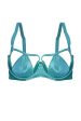 Junko Turquoise Origami Cut-out DD E-K Bra Fashion