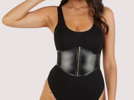 Melody jersey body with PU panel Hot on Sale