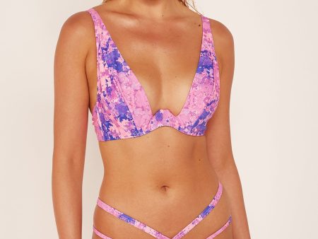 Neon Tie Dye Bikini Brief Online now