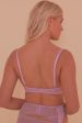 Felicity Hayward Knox Chain Quarter Cup Bra Lilac Online Hot Sale