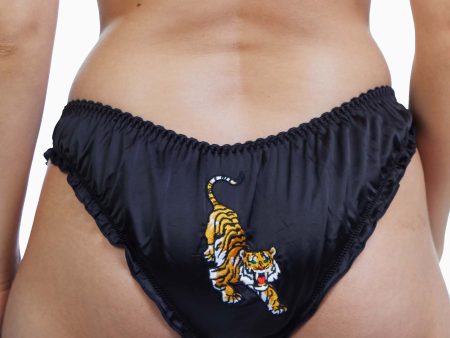 Bettie Page Tiger Frill Brief Supply