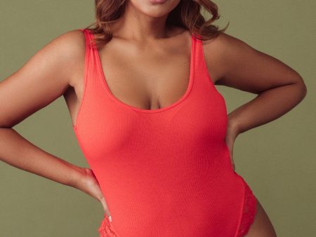 Tigerlilly Orange Bodysuit Sale