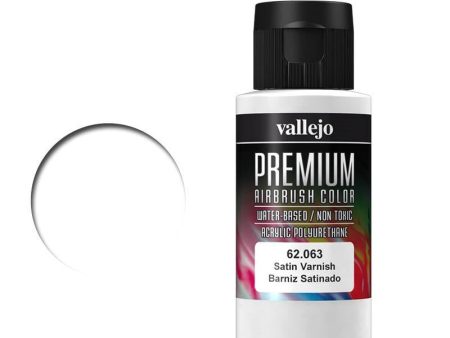 62063 Premium Colour Satin Varnish 60 ml Acrylic Airbrush Paint Sale