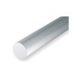 222 White Polystyrene Rod 0.062 x 14     1.6mm x 36cm Supply