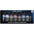 Model Air Demag Rusia 1941 8 Colour Acrylic Airbrush Paint Set Hot on Sale