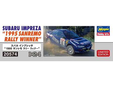 H20574 1 24  SUBARU IMPREZA   1995 SANREMO RALLY WINNER Online Sale