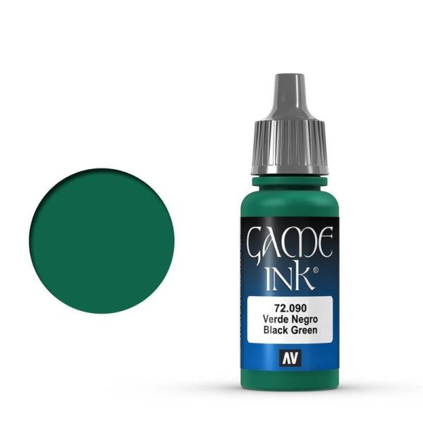 Game Colour Ink: Black Green  18ml on Sale