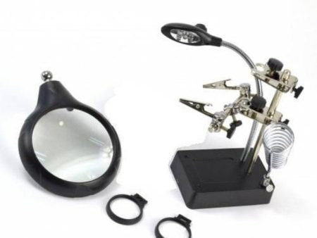 Magnifer 5 Led Lights Modelling Tool For Cheap