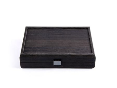 Dominoes 52x27x1cm in Black wooden replica case 24x17cm Online