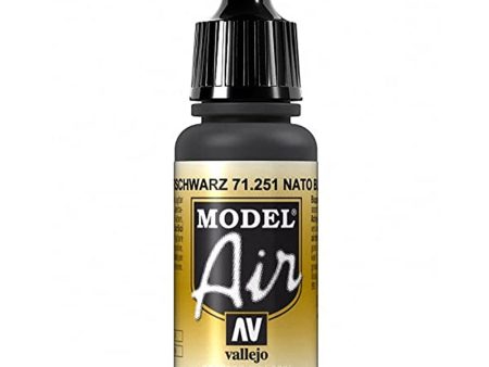 71251 Model Air NATO Black 17 ml Acrylic Airbrush Paint Online now