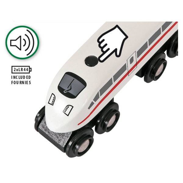 High Speed Train with Sound 3 pcs Online Sale