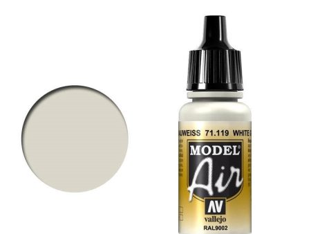 71119 Model Air White Gray 17 ml Acrylic Airbrush Paint For Sale