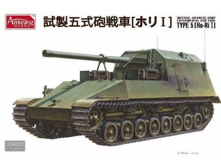 35A022 1 35 Imperial Japanese Army Experimental Gun Tank Type 5 HoRi I Model Kit Online