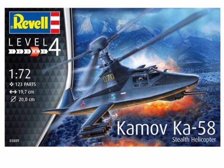 1 72 Kamov Ka58 Stealth Helicopter  Model Set For Discount