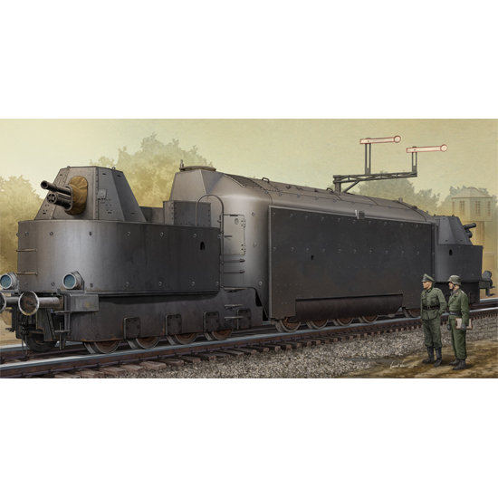 00223 1 35 German Armored Train Panzertriebwagen Nr.16 Hot on Sale