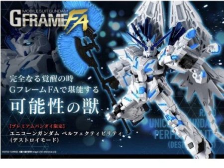 MOBILE SUIT GUNDAM GFRAME UNICORN GUNDAM PERFECTIBILITY DESTROY MODE W O GUM For Sale