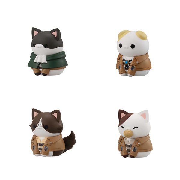 MEGA CAT PROJECT Attack on Titan Attack on Tinyan Gathering Scout Regiment danyan! set [with gift] Fashion