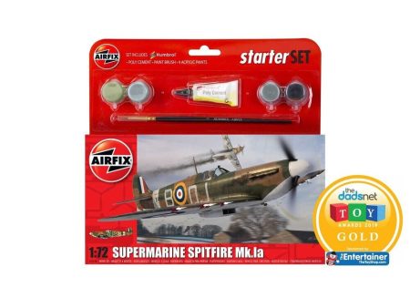 1 72 Supermarine Spitfire Mk.Ia Starter Set Supply