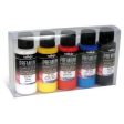 62101 Premium Colour Opaque Colors 5 Colour Set Acrylic Airbrush Paint Online Sale