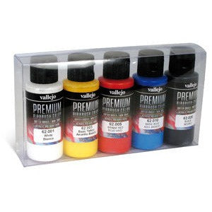 62101 Premium Colour Opaque Colors 5 Colour Set Acrylic Airbrush Paint Online Sale