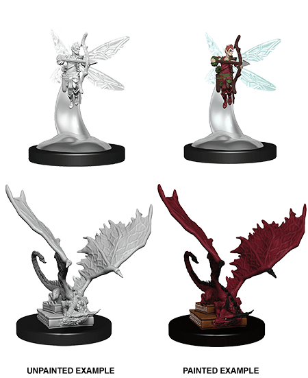 D&D Nolzurs Marvelous Unpainted Miniatures: Sprite and Pseudodragon Online