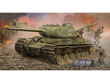 01569 1 35 Soviet KV85 Heavy Tank Plastic Model Kit For Sale