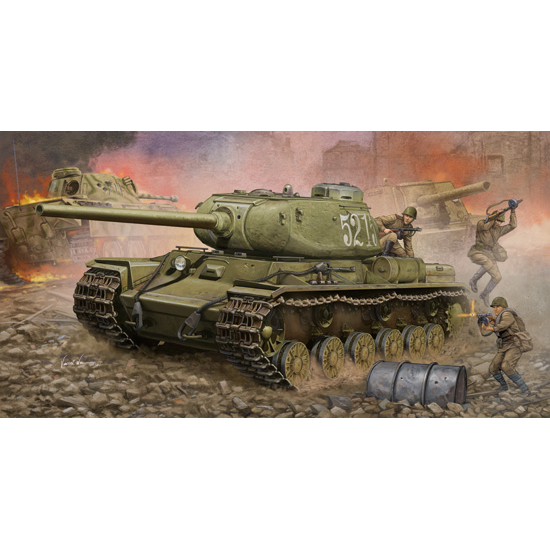 01569 1 35 Soviet KV85 Heavy Tank Plastic Model Kit For Sale