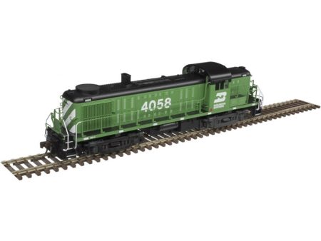 HO Silver RS3 Burlington Northern 4068 Discount