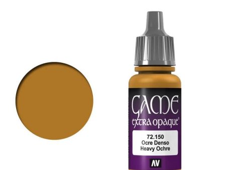 72150 Game Colour Extra Opaque Heavy Ochre 17 ml Acrylic Paint Online Hot Sale