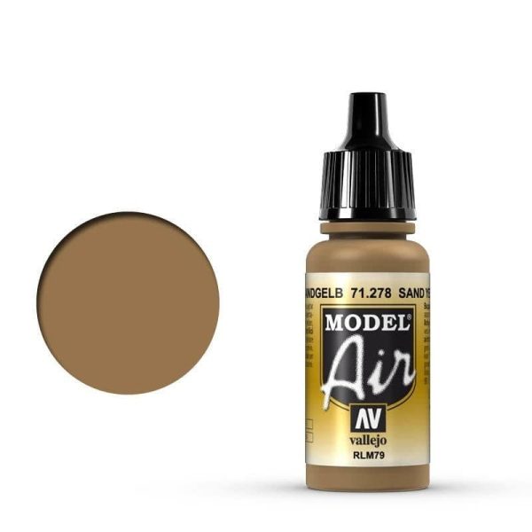 71278 Model Air Sand Yellow RLM79 17 ml Acrylic Airbrush Paint Online Sale