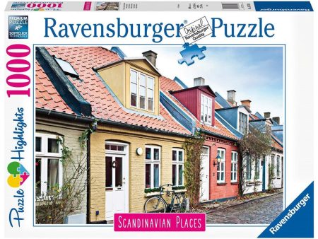 1000pc Aarhus Denmark Puzzle Hot on Sale