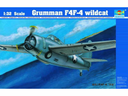 02223 1 32 Grumman F4F4 Wildcat Plastic Model Kit Online now