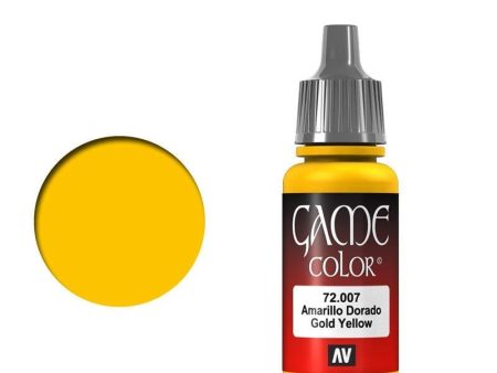 Game Colour: Gold Yellow 18ml Hot on Sale