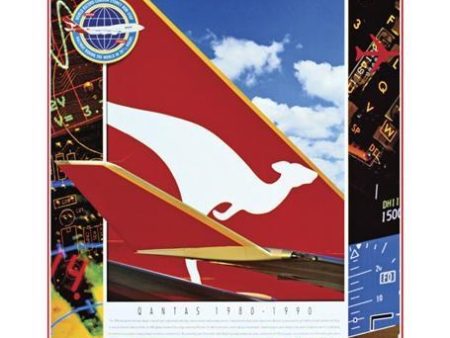 1000 pc QANTAS 70 YEAR ANNIV RETRO For Sale