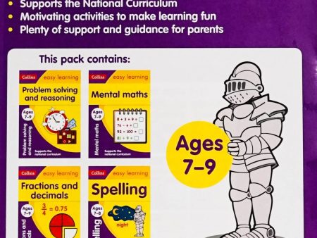 Collins Easy Learning: English And Maths Bundle (Ages 7-9) Online now