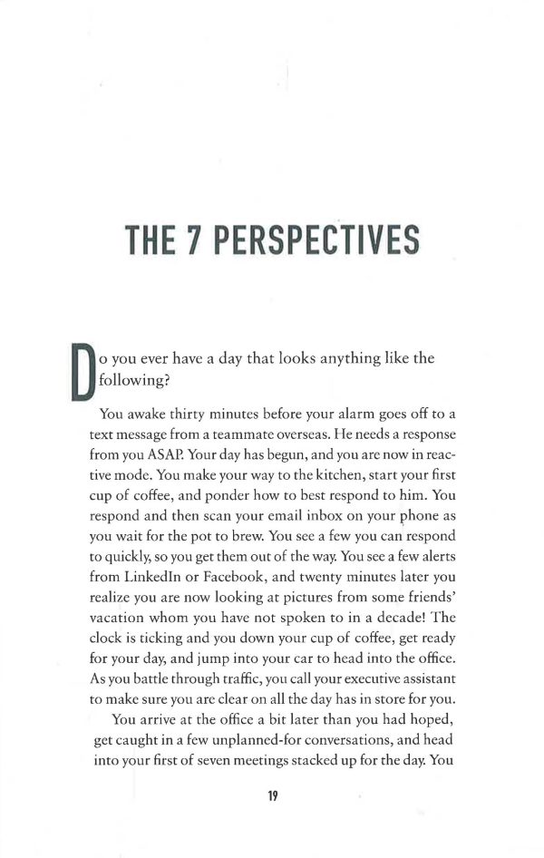 The 7 Perspectives Of Effective Leaders: A Proven Framework For Improving Decisions And Increasing Your Influence Supply